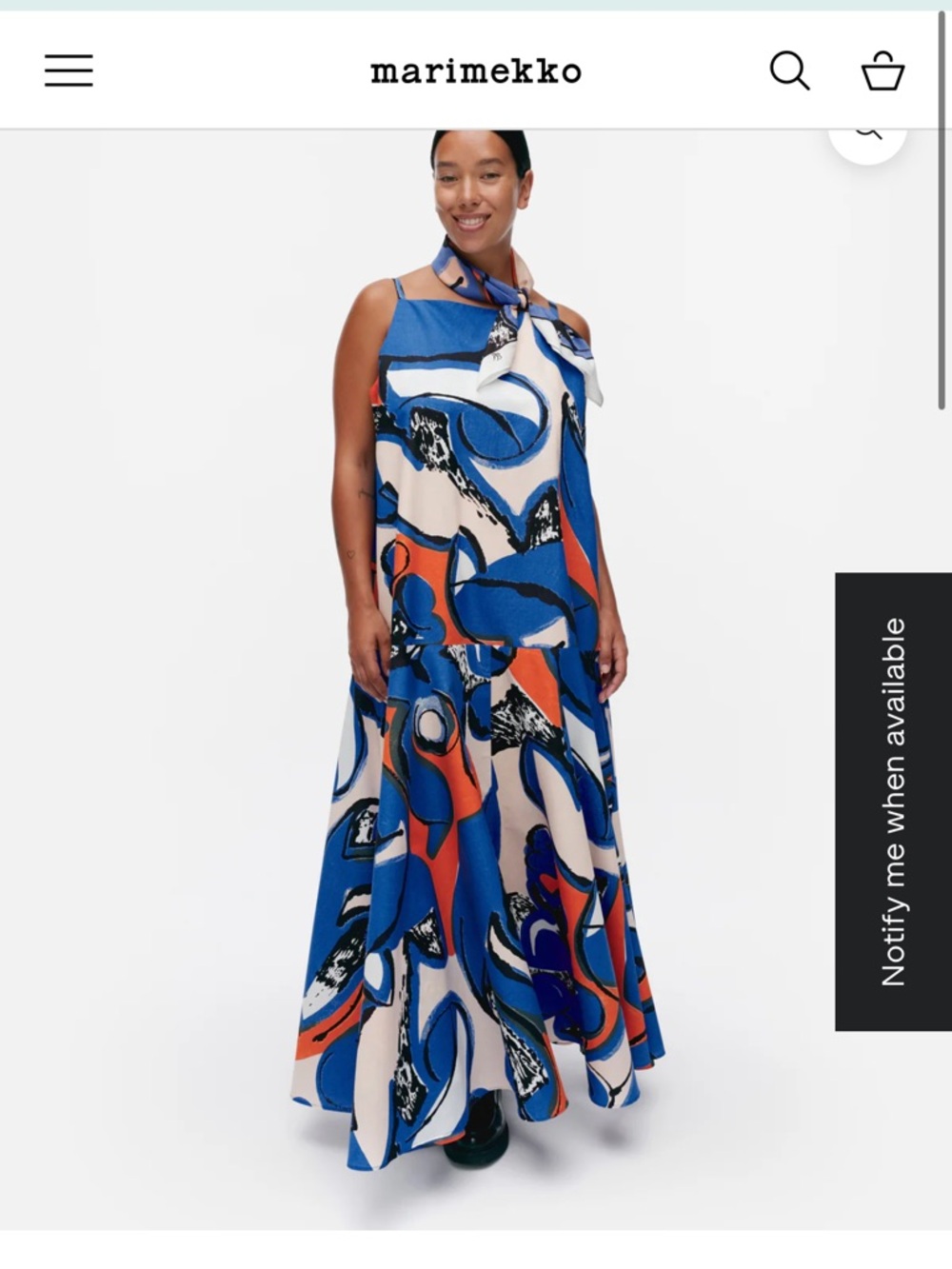 NWT Marimekko Antra Eldfamn Dress - Picture 4 of 8